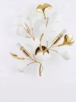 ⁦أبليك إضاءة باللون الذهبي⁩ - الصورة ⁦2⁩